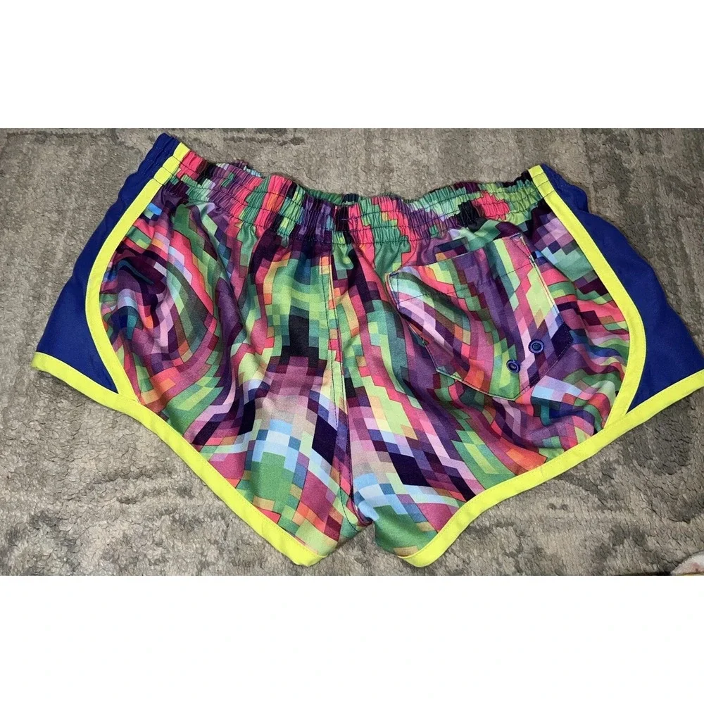 Girls Youth Nike‎ 6.0 Multi Color Athletic Shorts Size X-Large